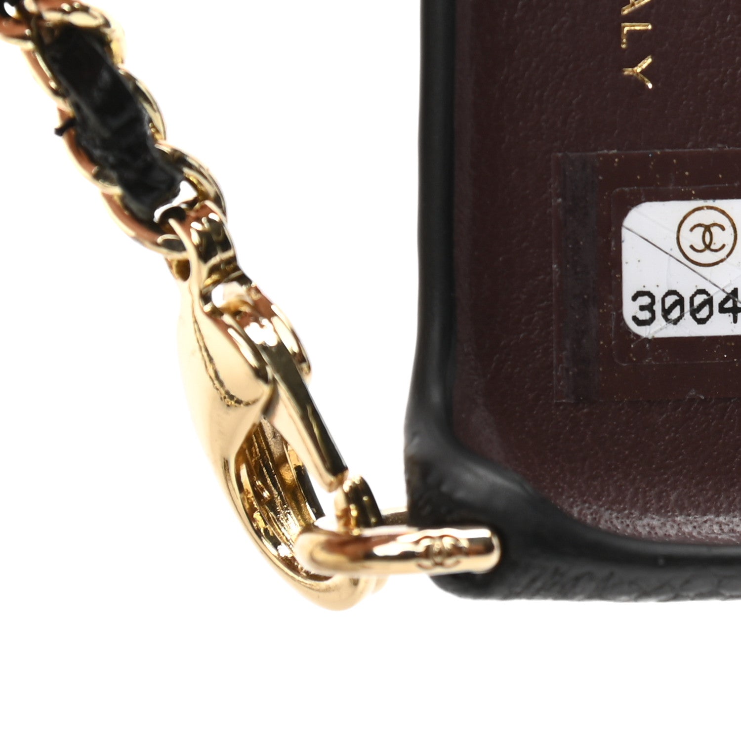 Chanel Caviar Quilted iPhone XI Pro Case With Chain Black 5 of 5