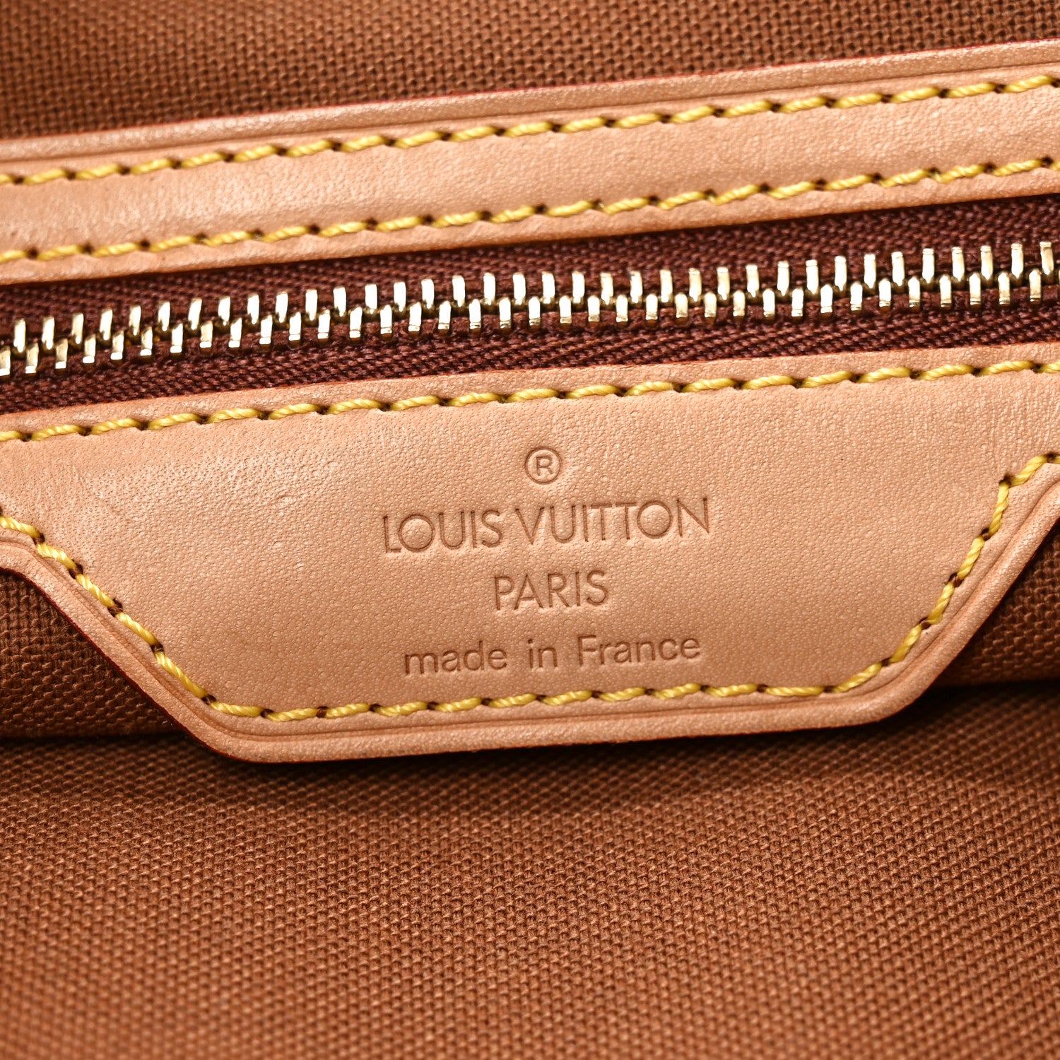 Louis Vuitton Monogram Cabas Mezzo 6 of 9