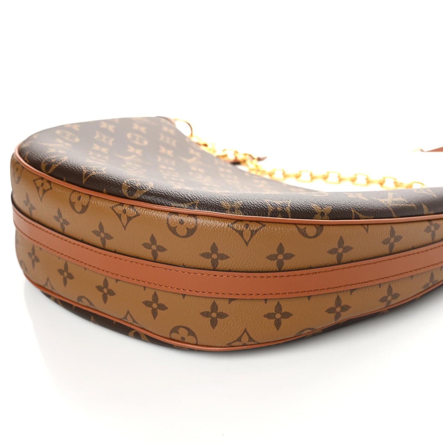 Reverse Monogram Loop Hobo
