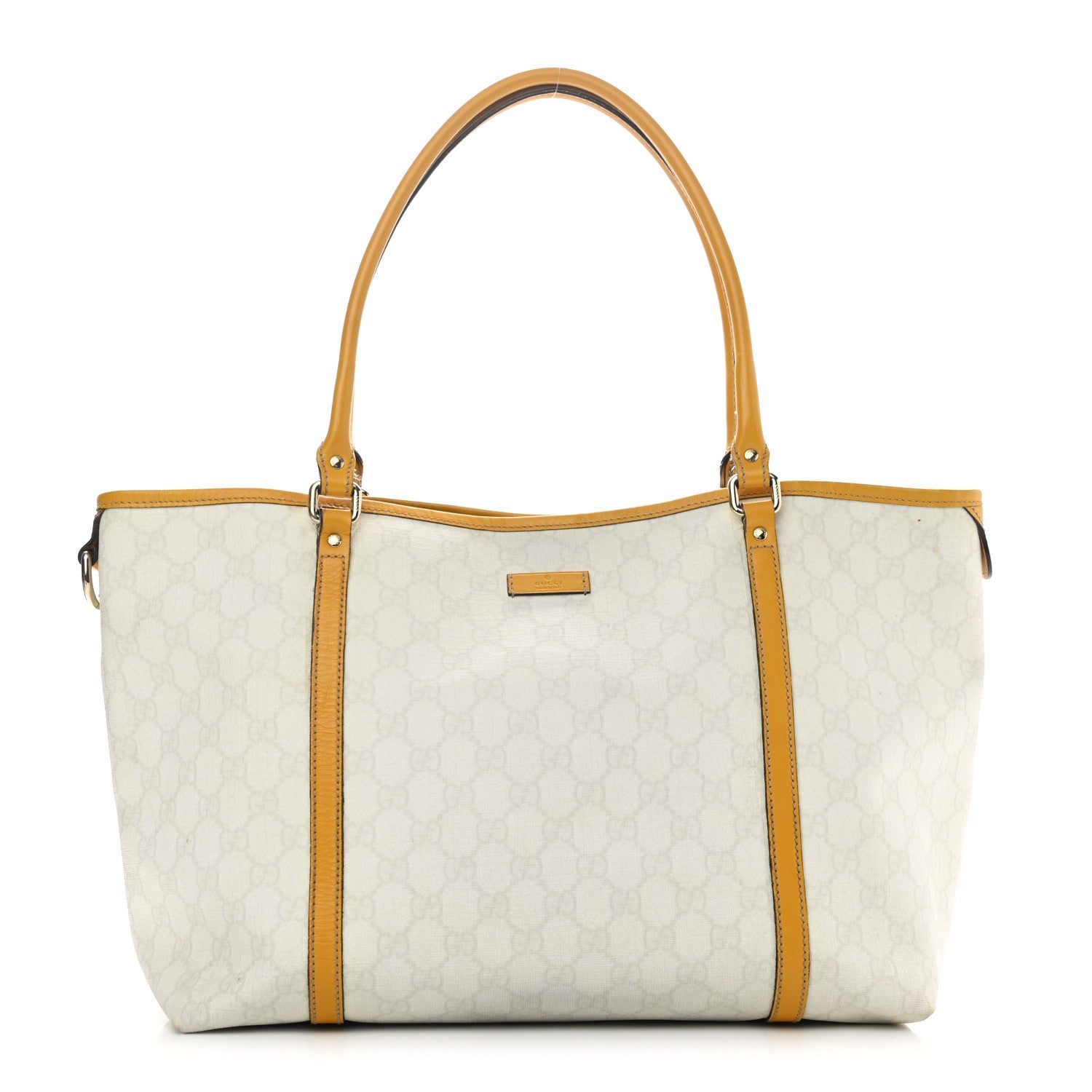 Gucci GG Monogram Plus Medium Joy Tote Yellow 1 of 15