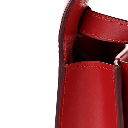 Celine Box Calfskin Teen Classic Box Flap Bag Red 11 of 14