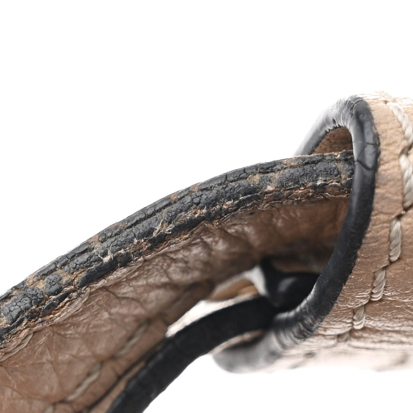 Boxcalf Mini Lazo Tote Beige