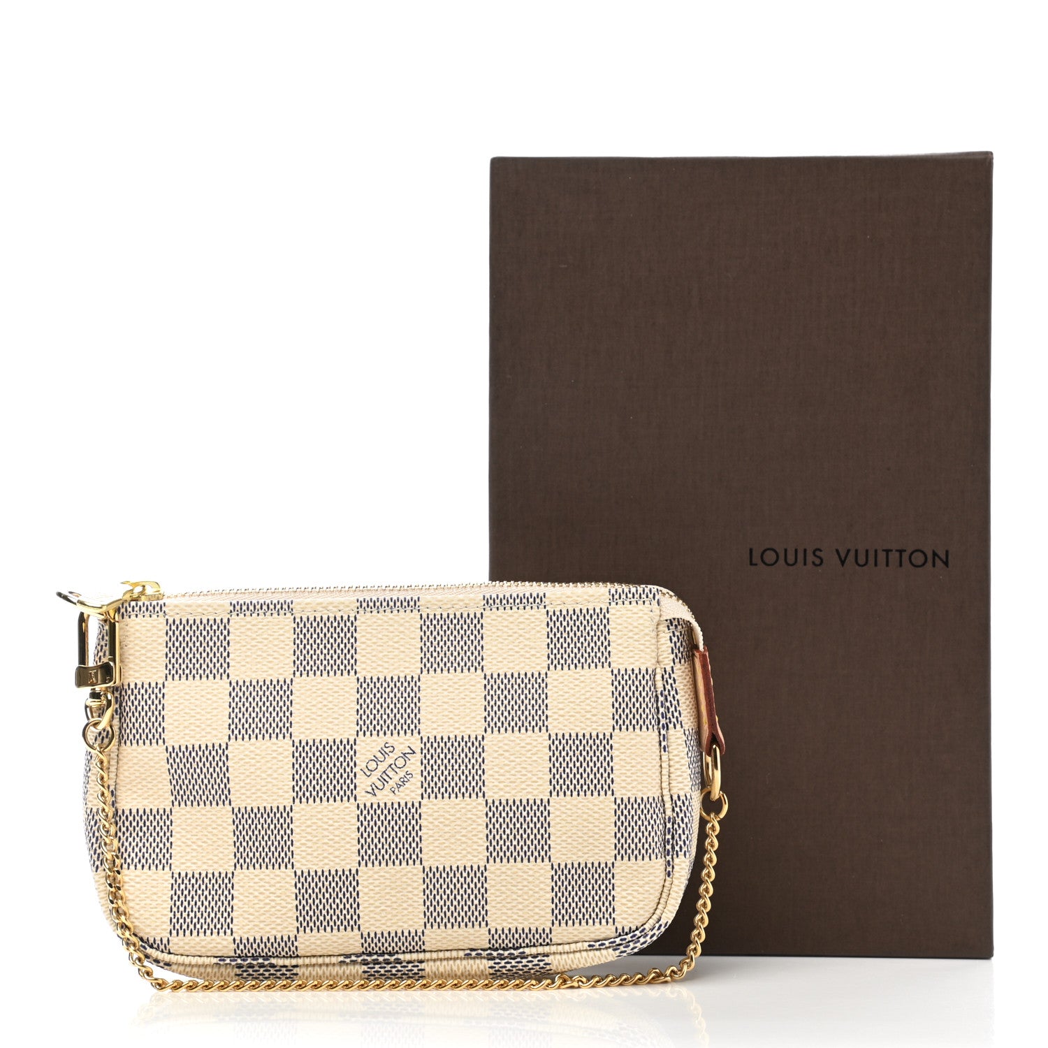 Louis Vuitton Damier Azur Mini Pochette Accessories 8 of 8