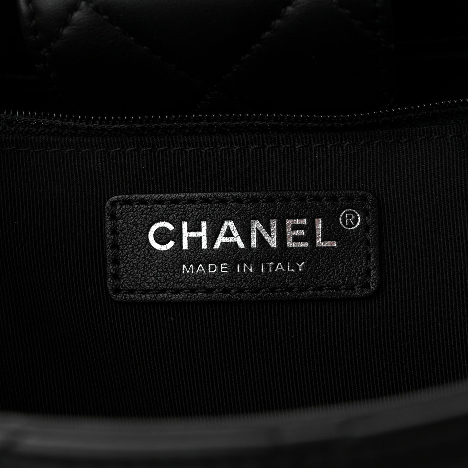 Chanel Calfskin Quilted Large Classic Shopping Tote Black 6 of 10