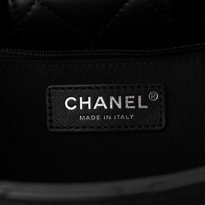 Chanel Calfskin Quilted Large Classic Shopping Tote Black 6 of 10