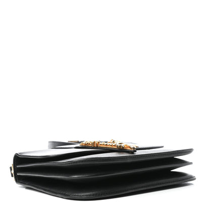 Versace Vitello Barocco Virtus Small Top Handle Shoulder Bag Black 5 of 10