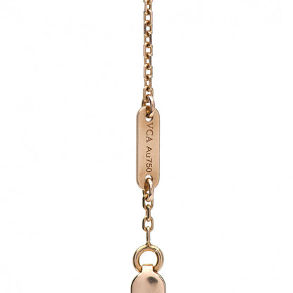 Van Cleef & Arpels 18K Rose Gold Sweet Alhambra Bracelet 4 of 4