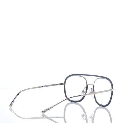 Chanel Metal Denim Pilot Sunglasses 4249-J Gold Blue 4 of 6