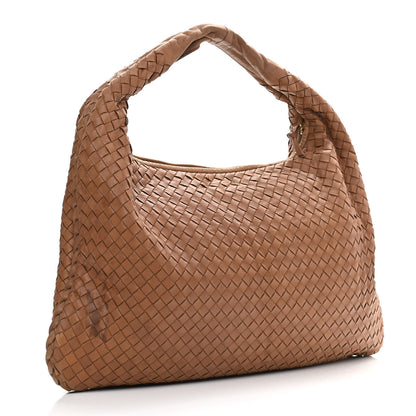 Bottega Veneta Nappa Intrecciato Large Veneta Hobo Noce 3 of 15