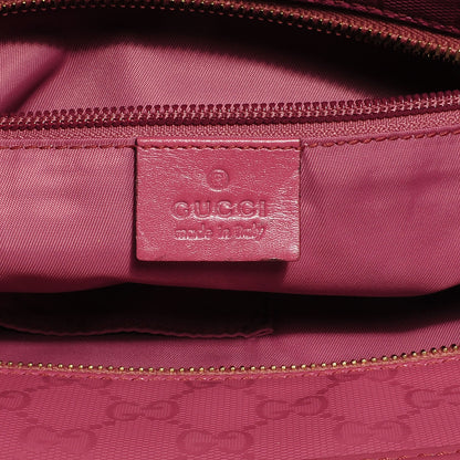 Gucci Imprime Monogram Medium Zippered Shopping Tote Vintage Rose 6 of 9