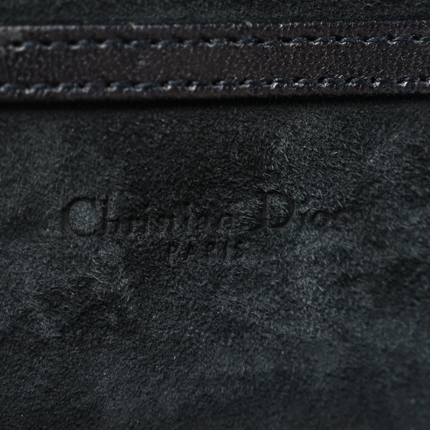 Denim Studded Vertical Diorama Blue