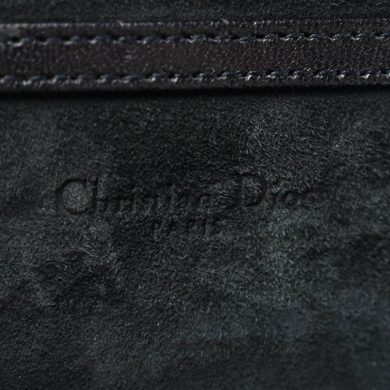Christian Dior Denim Studded Vertical Diorama Blue 5 of 12