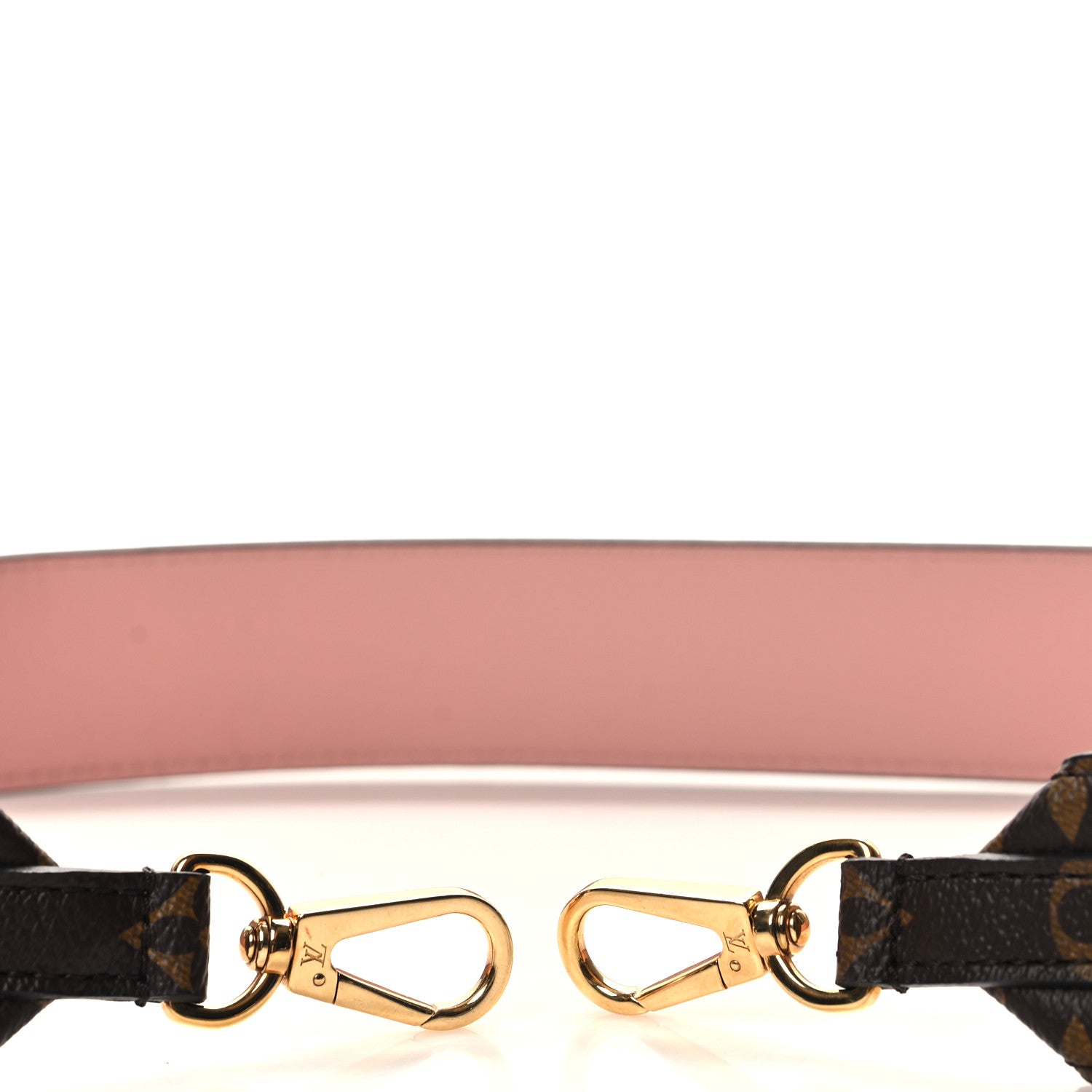 Louis Vuitton Monogram Bandouliere Shoulder Strap Rose Poudre 3 of 4