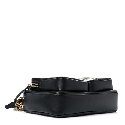 Chanel Calfskin Quilted Small Camera Case Black 4 of 11