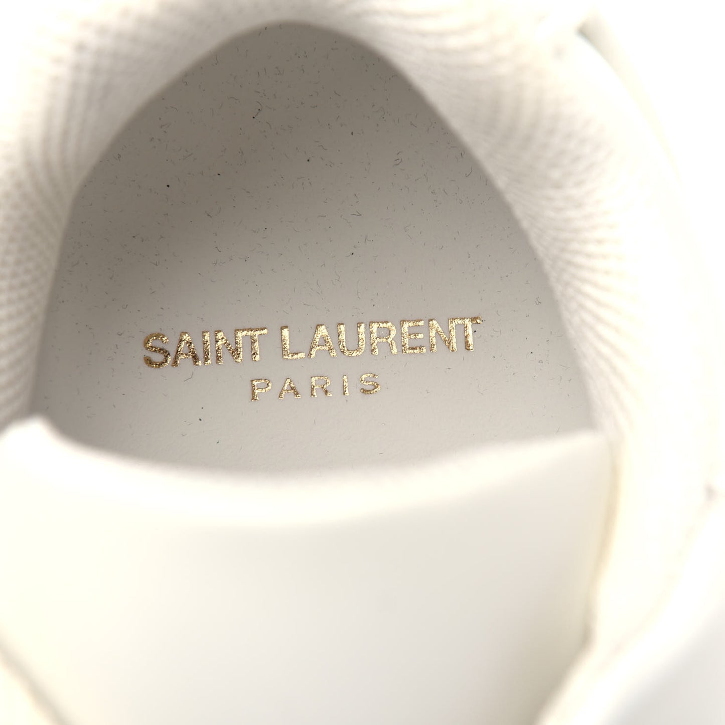 Calfskin Jump Low Top Sneakers 42 White