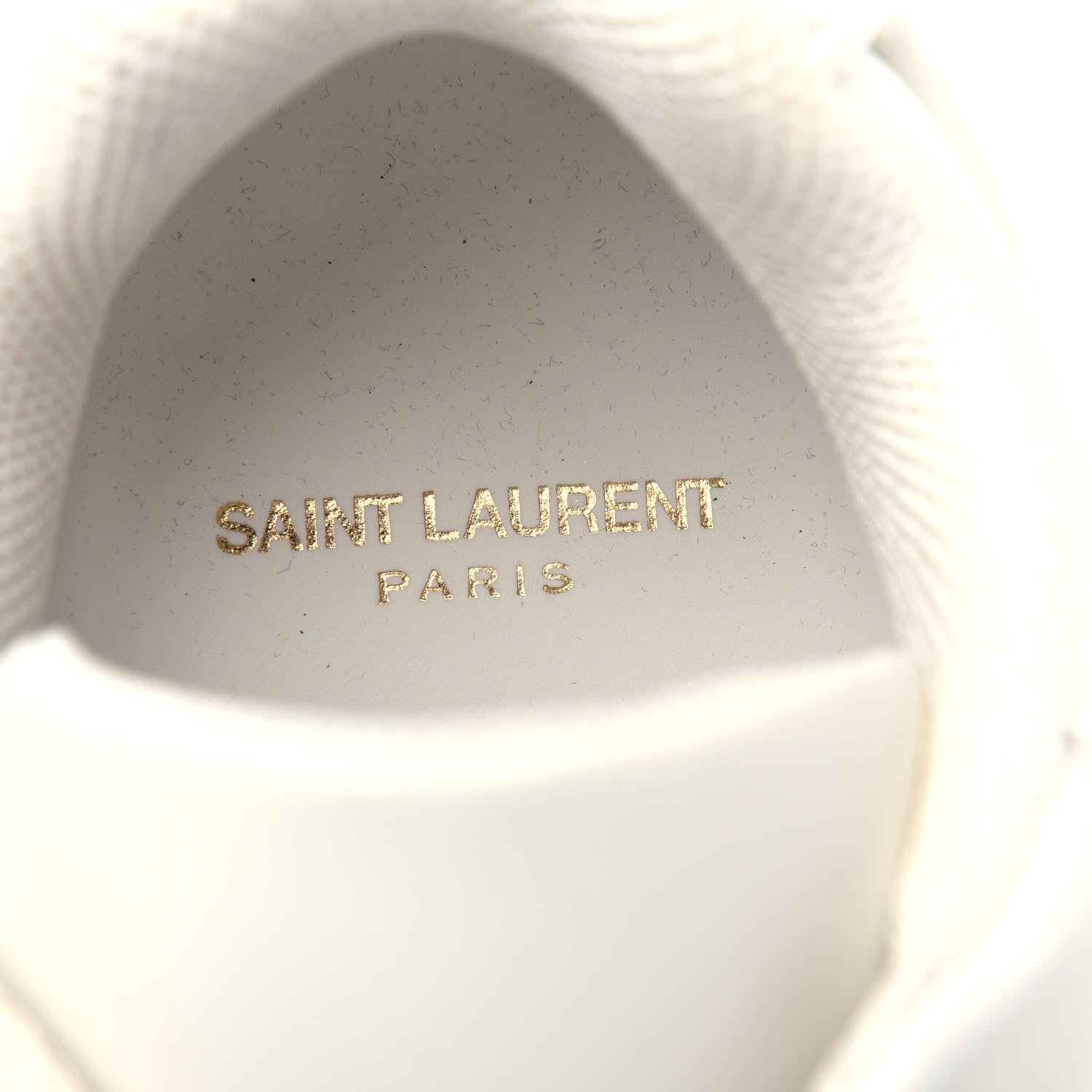 Saint Laurent Calfskin Jump Low Top Sneakers 42 White 8 of 11