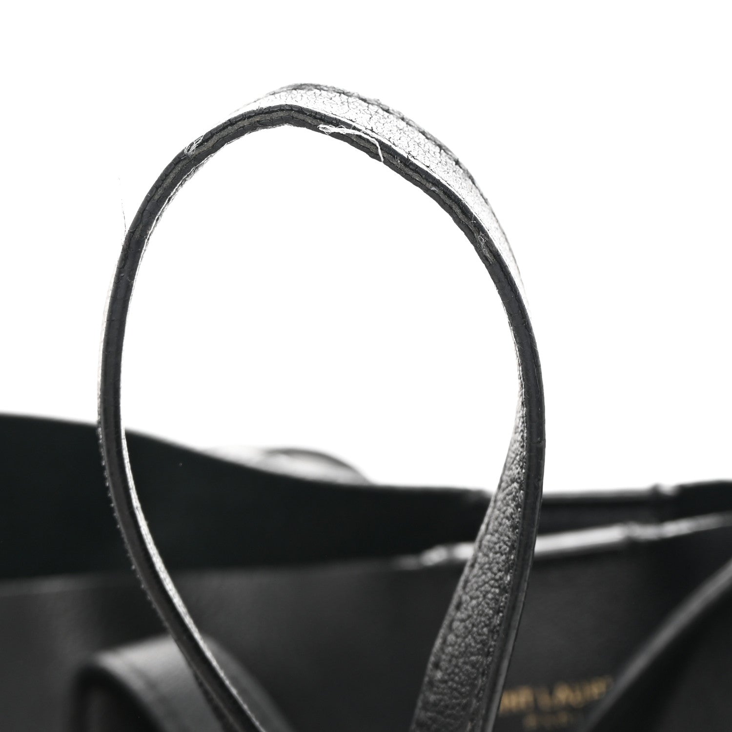 Saint Laurent Calfskin Large Shopping Tote Black 15 of 20