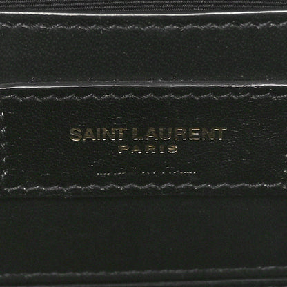 Saint Laurent Lambskin Matelasse Vicky Monogram Belt Bag Eros Red 6 of 10