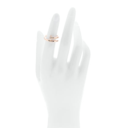 Cartier 18K Pink Gold Diamond Juste Un Clou Ring 49 5 2 of 6