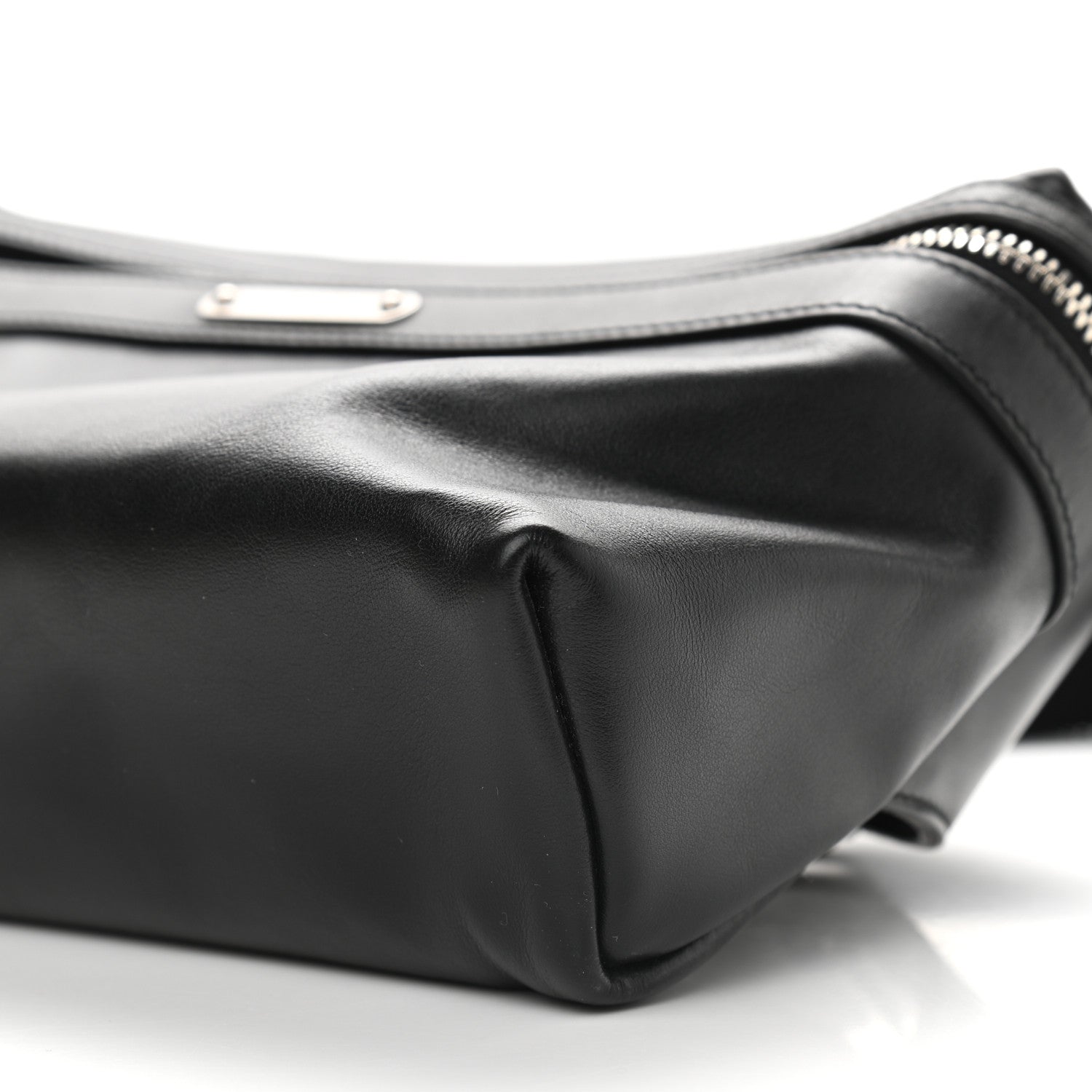 Saint Laurent Calfskin City Belt Bag Black 9 of 9