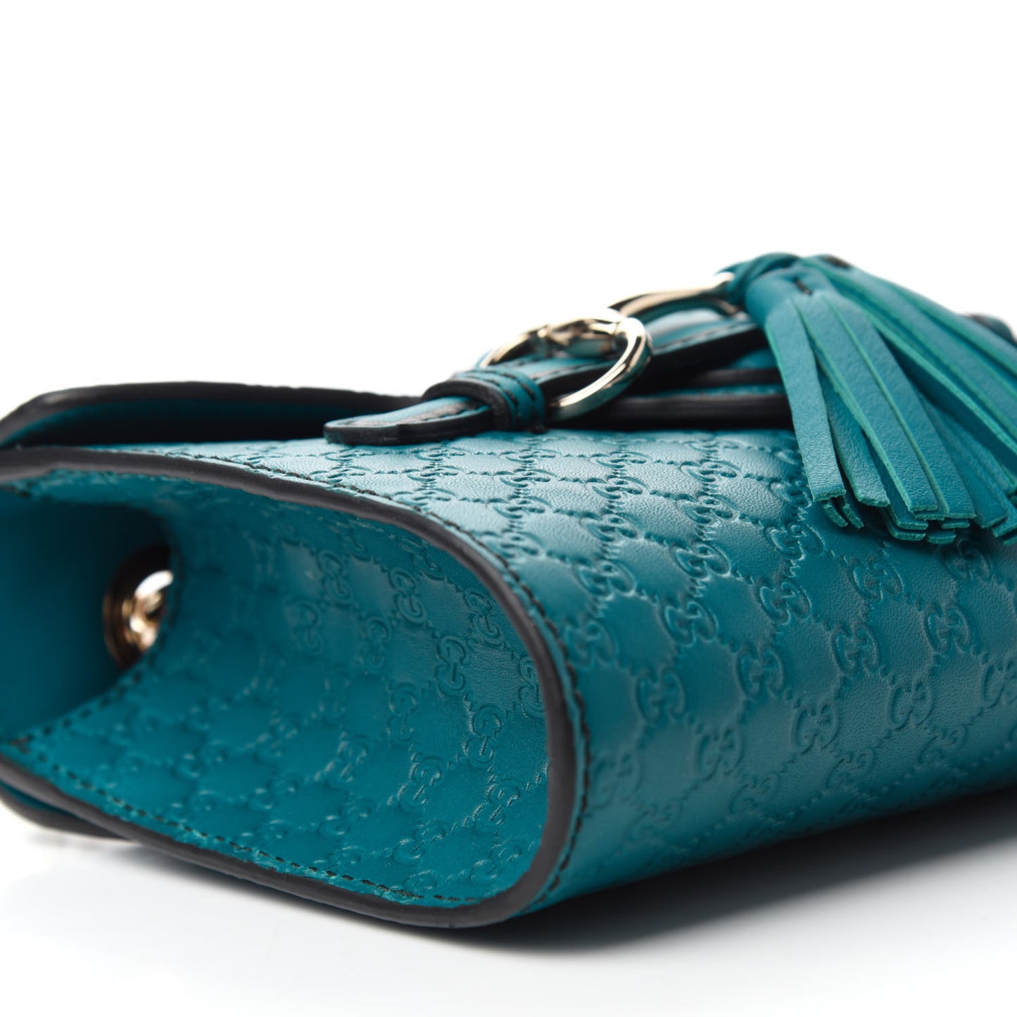 Microguccissima Mini Emily Shoulder Bag Deep Cobalt