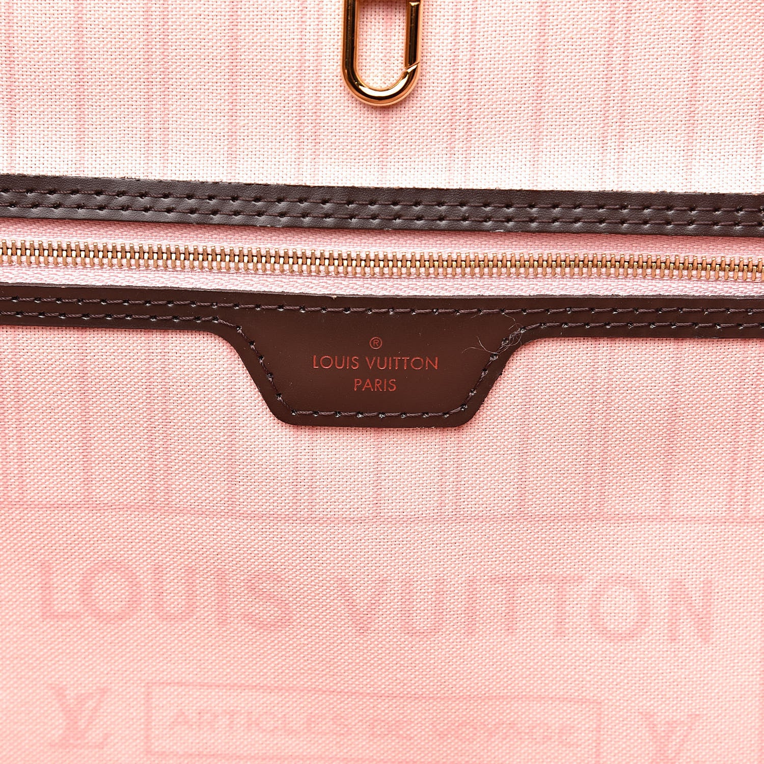 Louis Vuitton Damier Ebene Neo Neverfull MM Rose Ballerine 6 of 19
