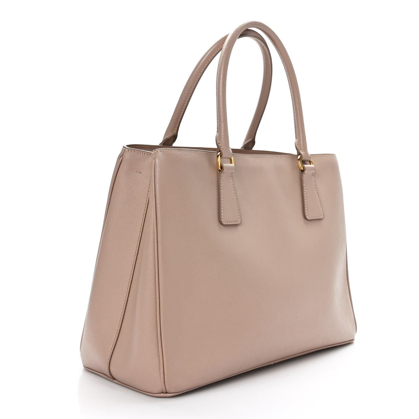Saffiano Lux Medium Tote Cammeo
