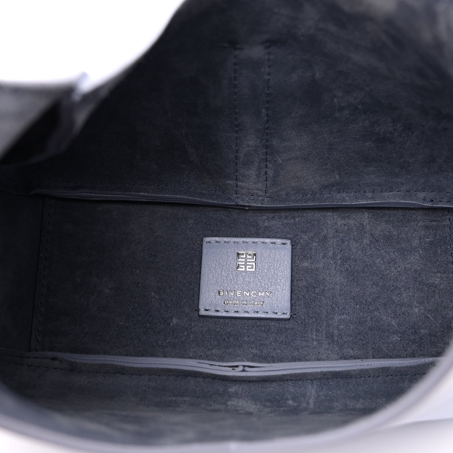 Givenchy Textured Calfskin Mini G Hobo Cloud Blue 5 of 9