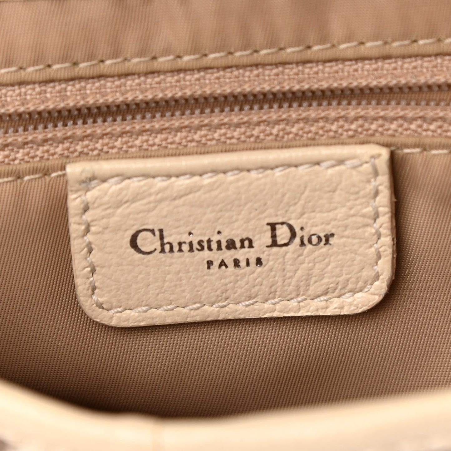 Monogram Vintage Flowers Saddle Bag Beige