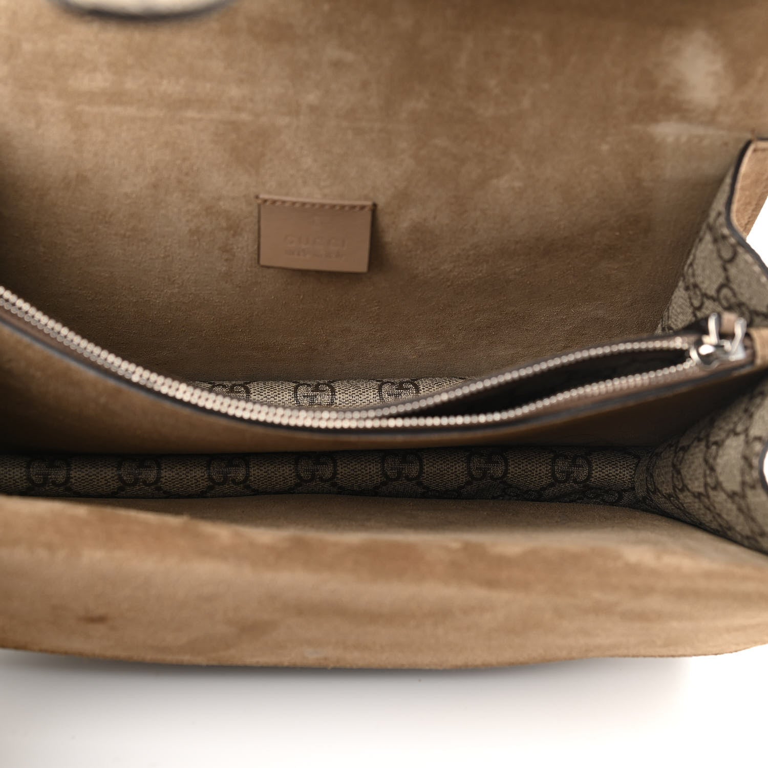 Gucci GG Supreme Monogram Small Dionysus Shoulder Bag Taupe 5 of 10