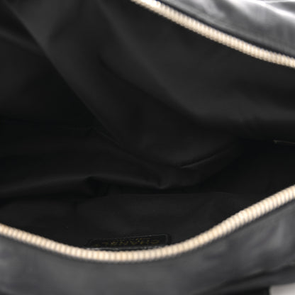 Chanel Nylon Travel Bowler Black 5 of 14