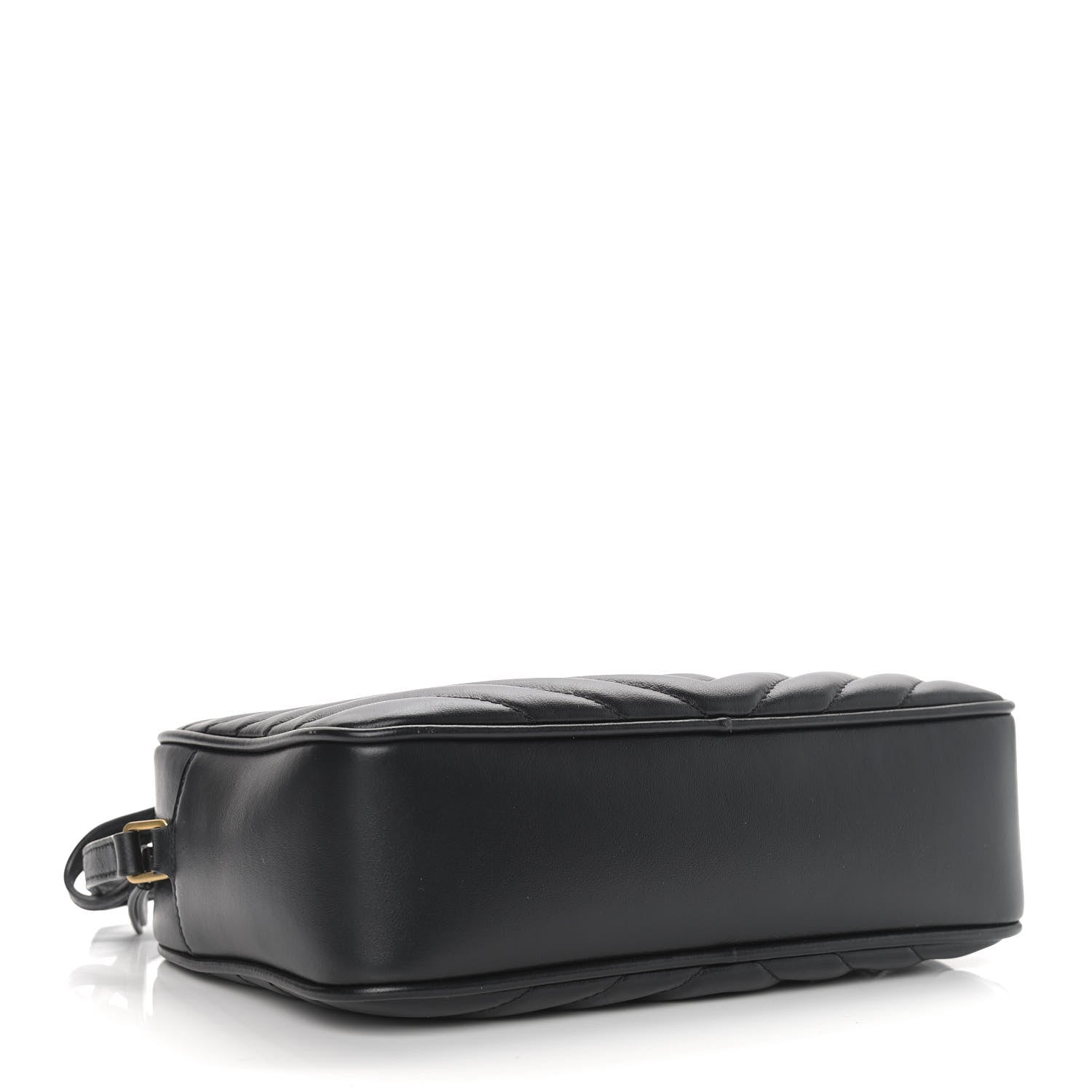 Saint Laurent Calfskin Matelasse Monogram Lou Camera Bag Black 5 of 10