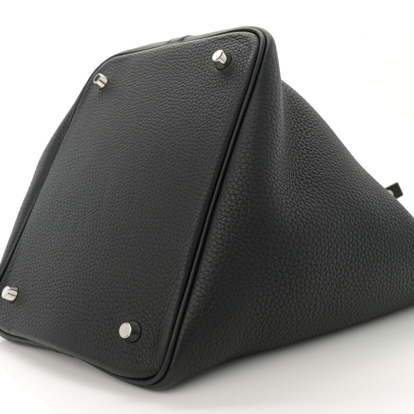 Taurillon Clemence Picotin Lock 22 MM Black