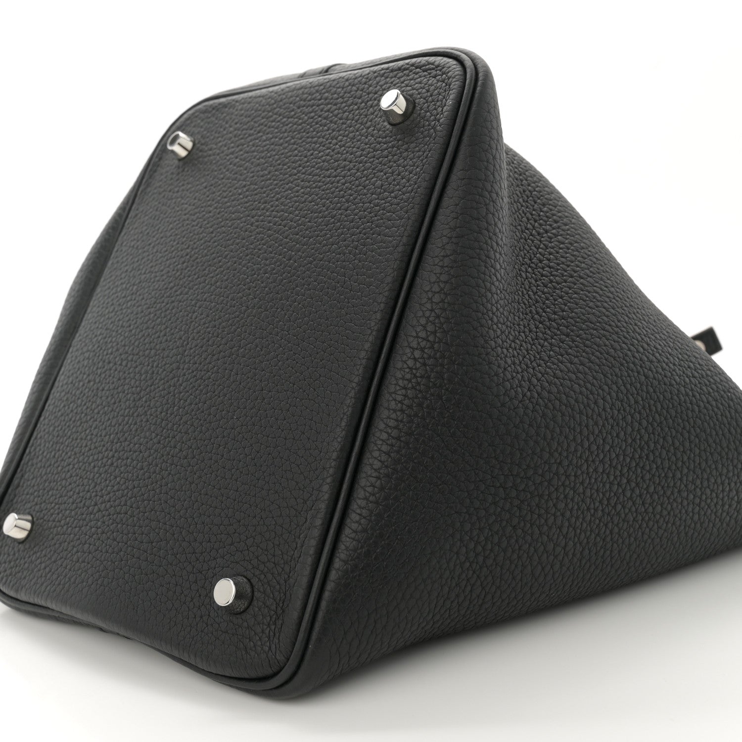 Hermes Taurillon Clemence Picotin Lock 22 MM Black 10 of 12