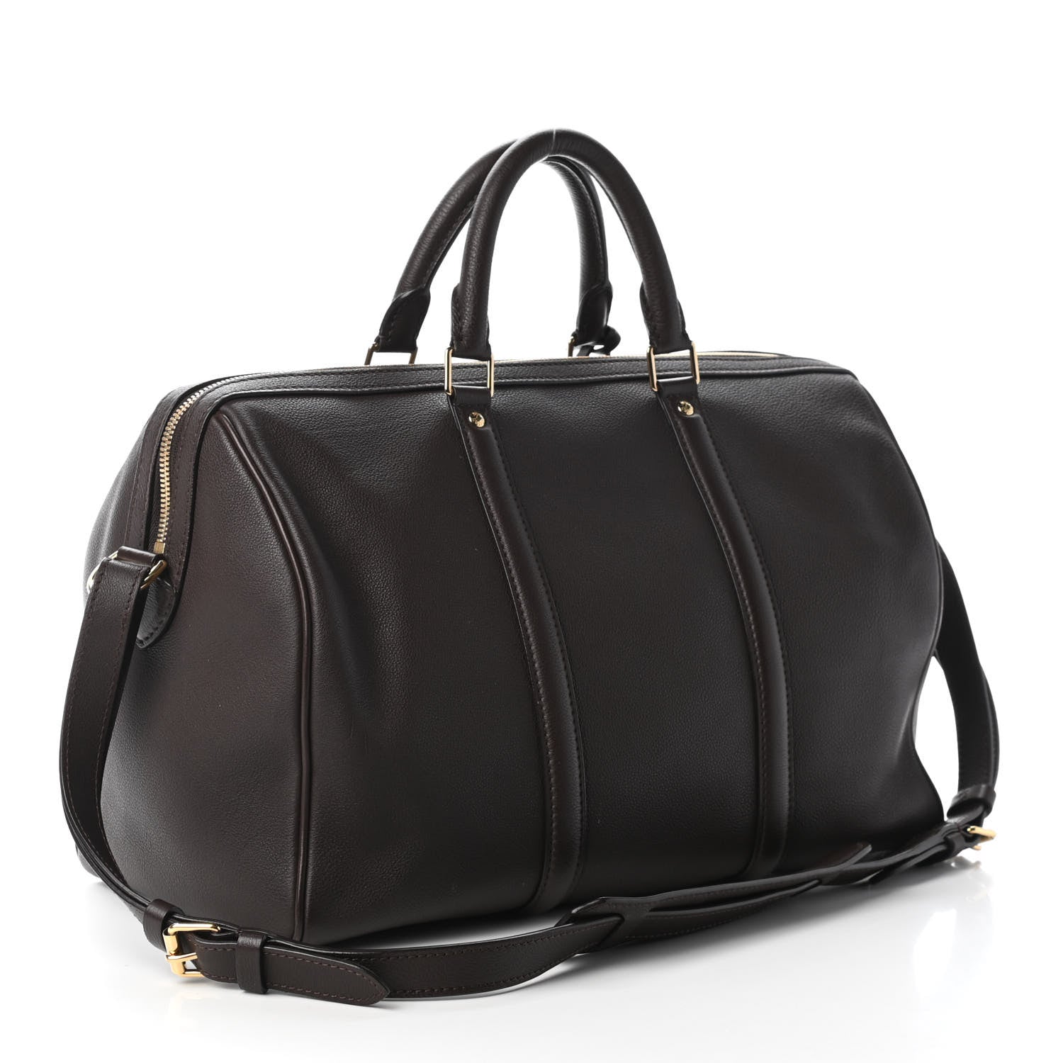 Louis Vuitton Calfskin SC Bag GM Chocolate 3 of 12