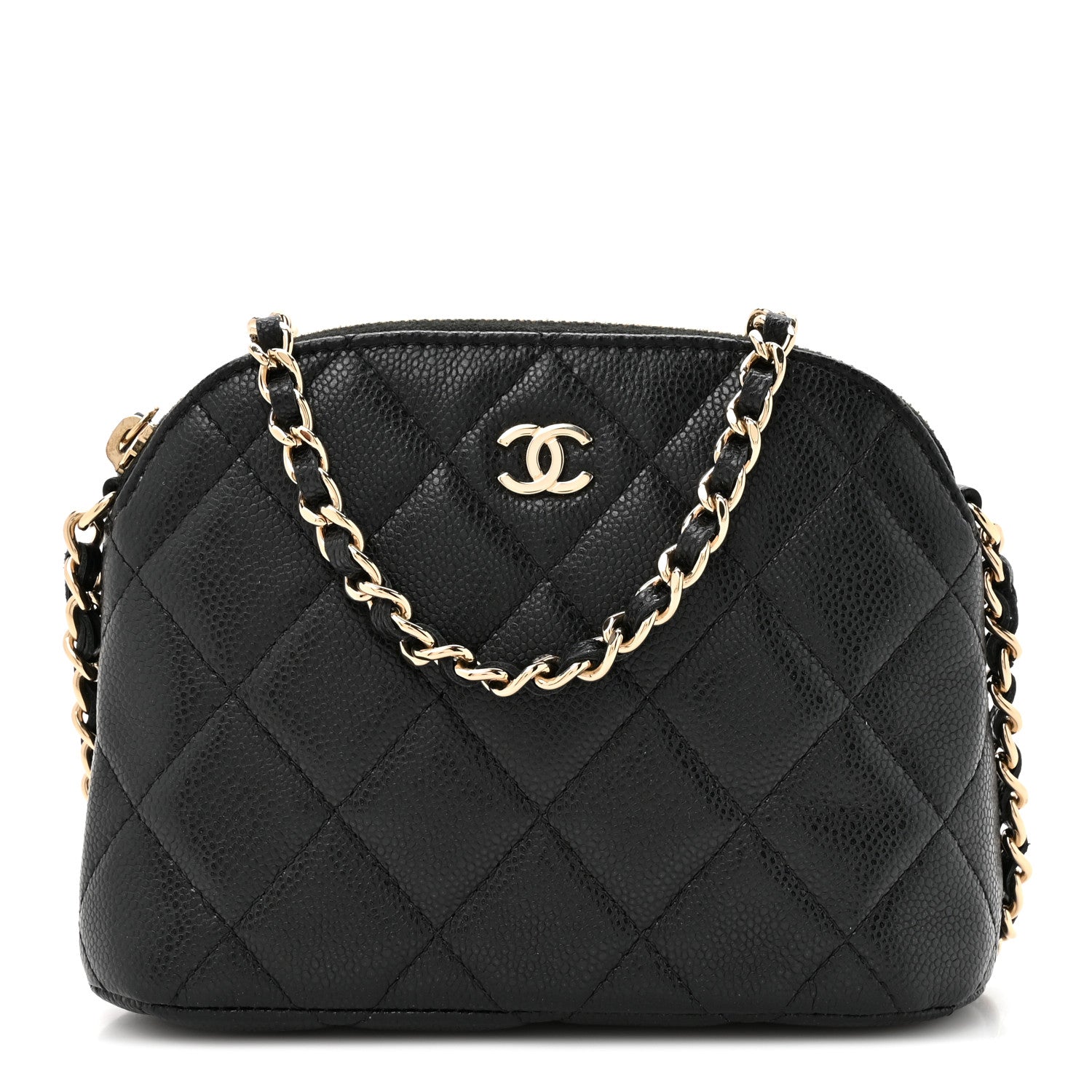 Chanel Caviar Quilted Classic Clutch with Chain Black 1 of 11
