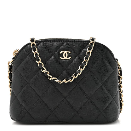 Chanel Caviar Quilted Classic Clutch with Chain Black 1 of 11