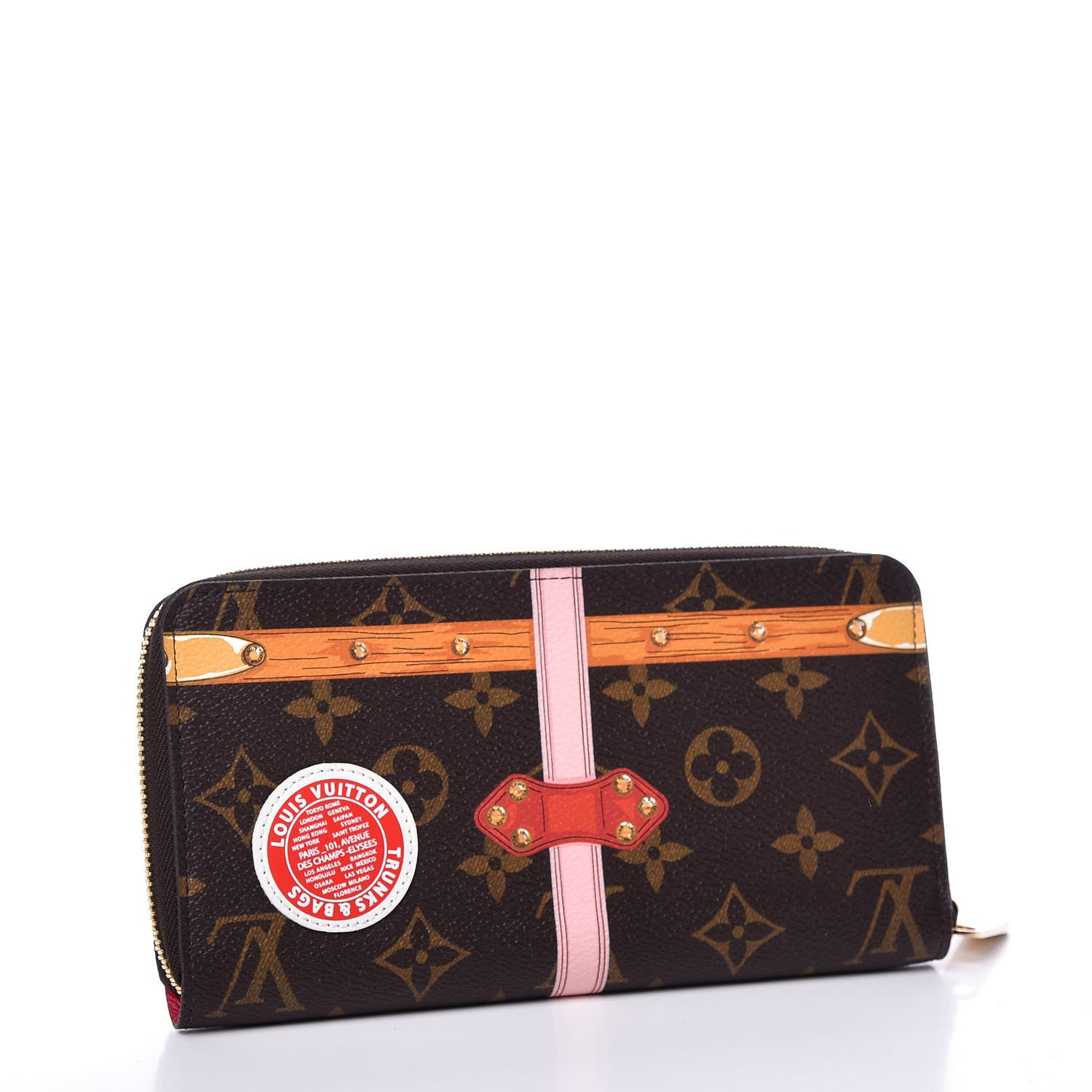Louis Vuitton Monogram Summer Trunks Zippy Wallet 2 of 7