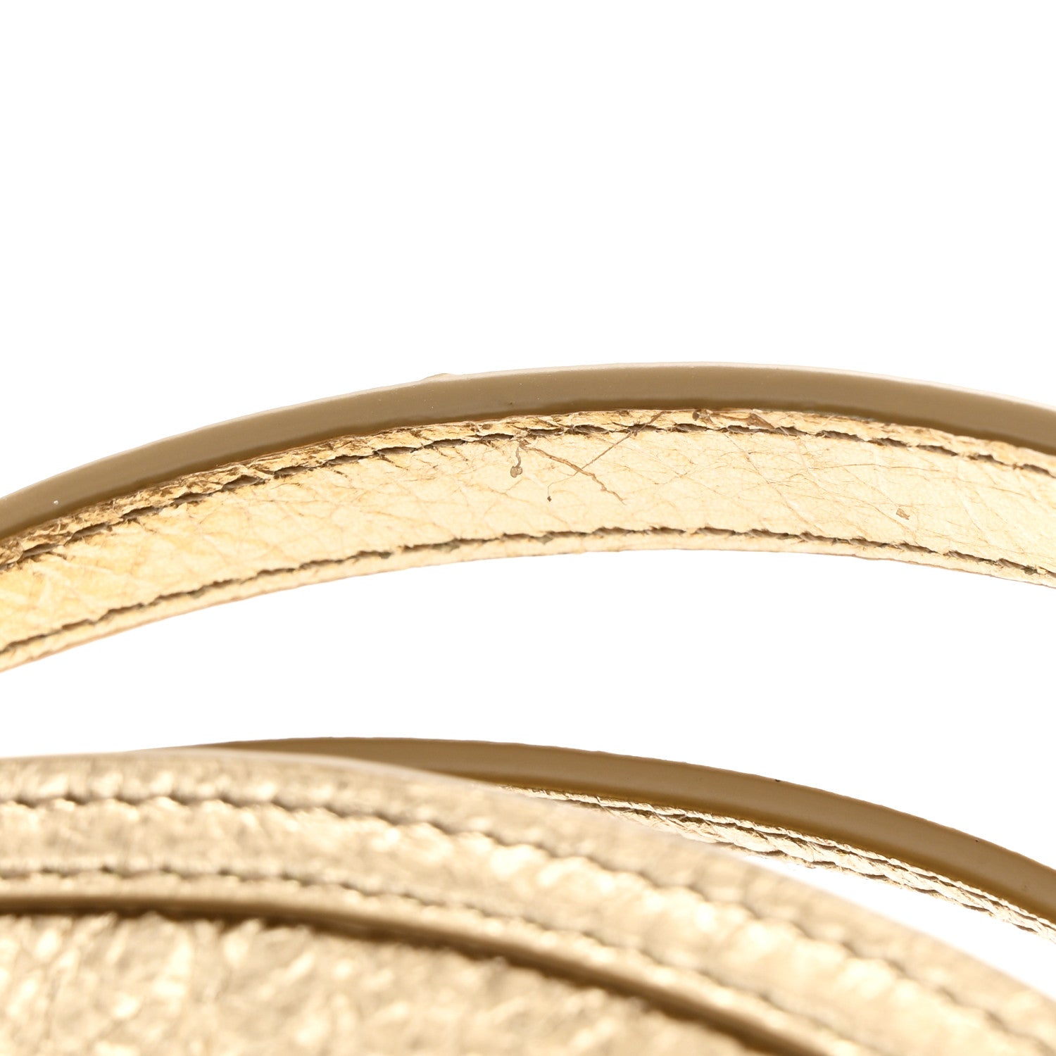 Givenchy Metallic Tumbled Calfskin Nano Voyou Bag Golden Sand 12 of 12