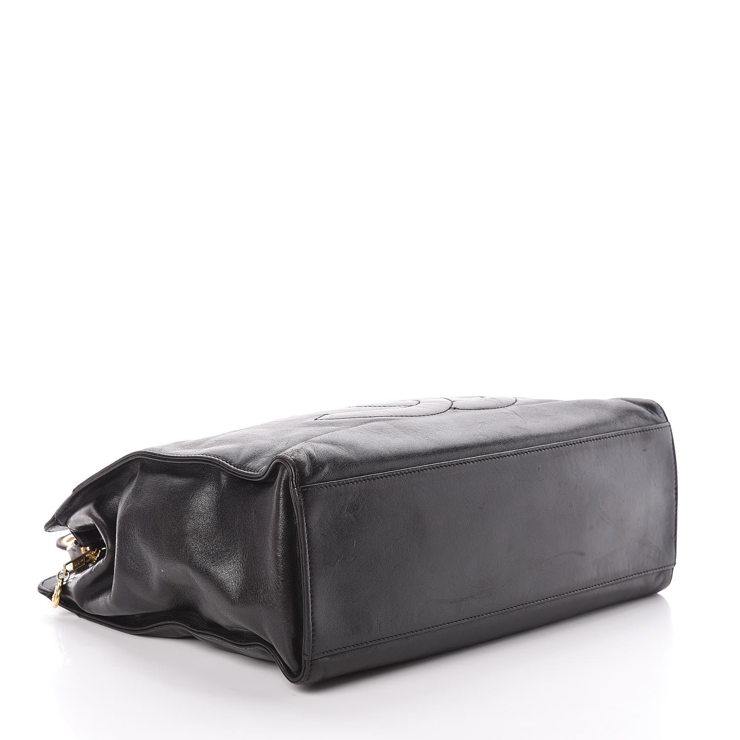 Chanel Lambskin CC Shoulder Bag Black 4 of 9