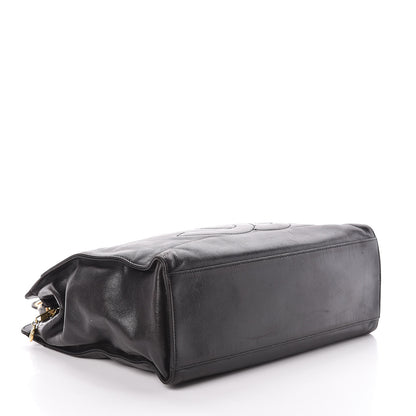 Chanel Lambskin CC Shoulder Bag Black 4 of 9