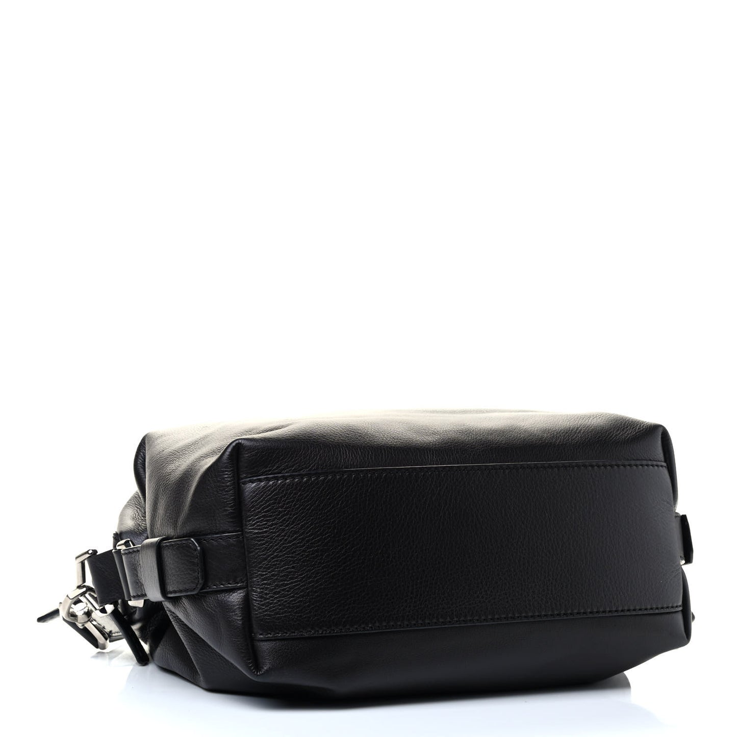 Pebbled Calfskin Small Nightingale Black