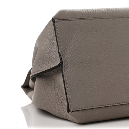 Gucci Cellarius Calfskin Large Bamboo Daily Top Handle Bag Storm Grey 8 of 9
