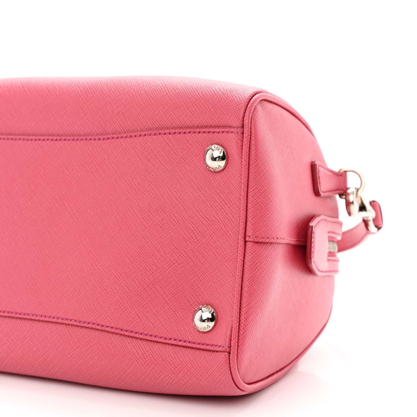 Saffiano Lux Convertible Bowler Peonia