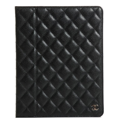 Chanel Caviar Quilted iPad Case Black 1 of 9