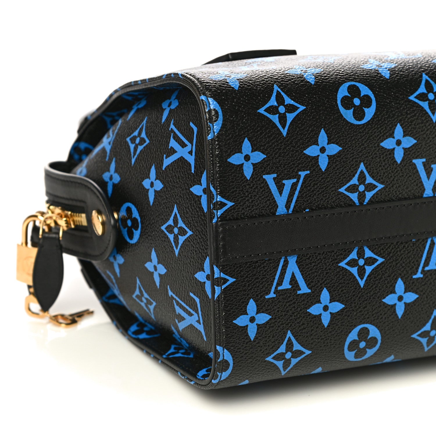 Louis Vuitton Colored Monogram Speedy Amazon PM Blue Black 9 of 12