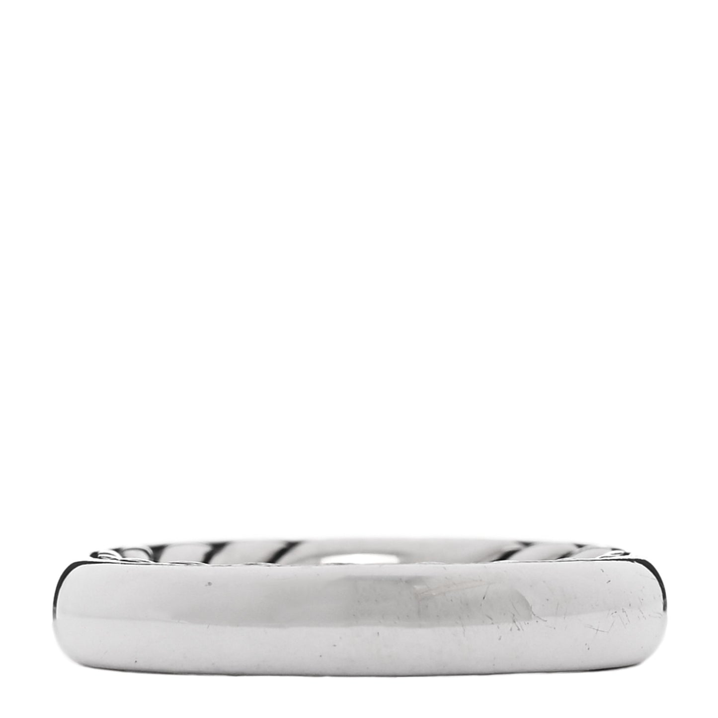 Sterling Silver Cable Classics Band Ring 48 4.5