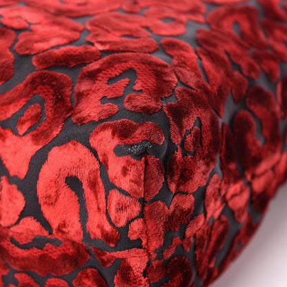 Prada Velvet Saffiano Tote Red 11 of 16