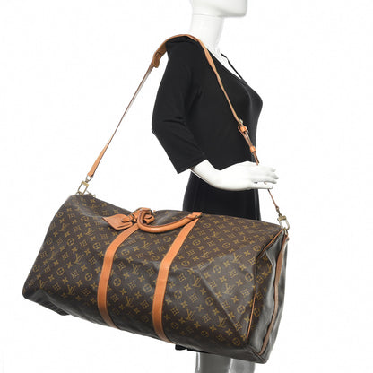 Louis Vuitton Monogram Keepall Bandouliere 60 2 of 16
