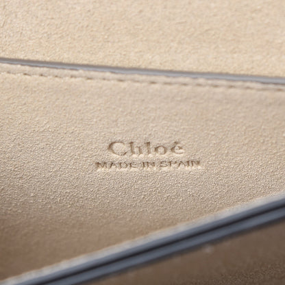 Chloe Suede Calfskin Small Faye Shoulder Bag Black 6 of 6